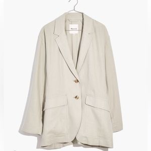 Madewell breezewoven Larsen blazer